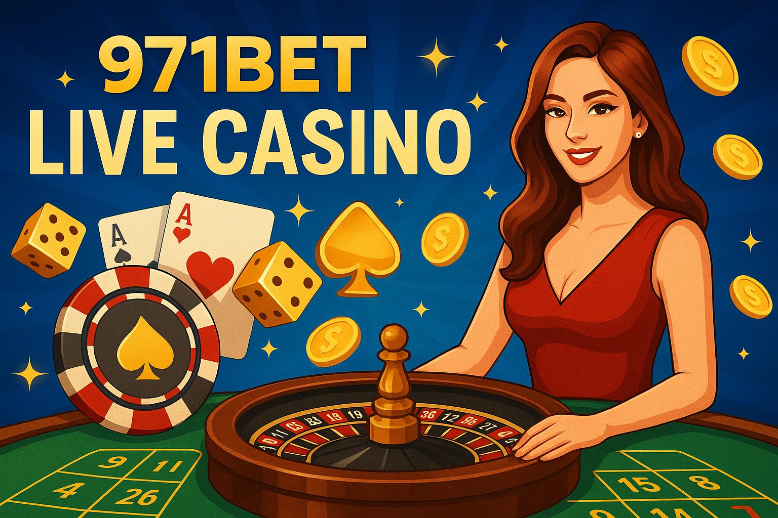 O 971BET Live Casino lança promoções regularmente