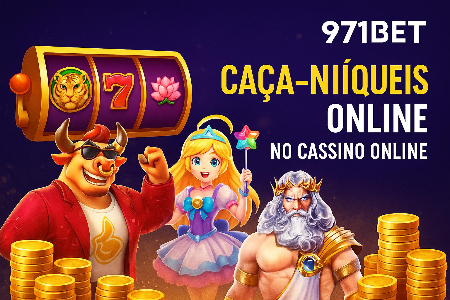 Explore o mundo das slot machines no 971BET Casino